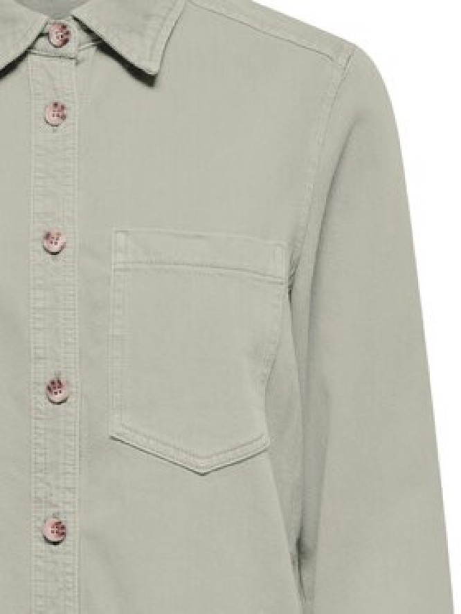 ONLY Koszula jeansowa Silla 15338783 Zielony Slim Fit