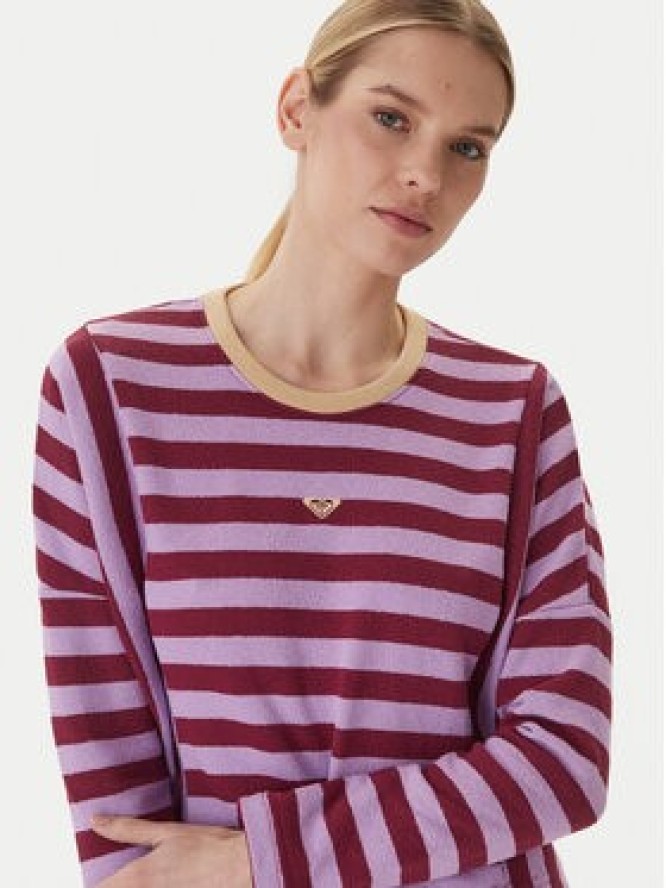 Roxy Bluzka Daylight Dancer ERJKT04403 Fioletowy Relaxed Fit