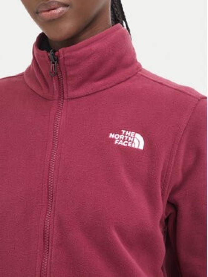 The North Face Polar Glacier NF0A8D2J Bordowy Regular Fit