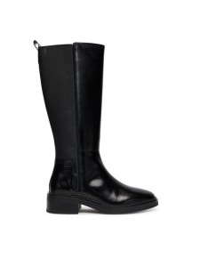 Tommy Hilfiger Kozaki Th Minimal Abrasivato Long Boot FW0FW08979 Czarny
