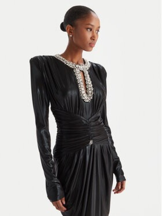 Babylon Sukienka wieczorowa S00835 Czarny Regular Fit