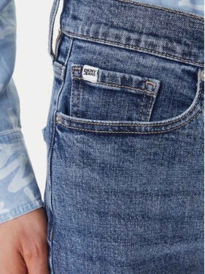 DKNY Jeansy DJ5M4076 Niebieski Wide Leg