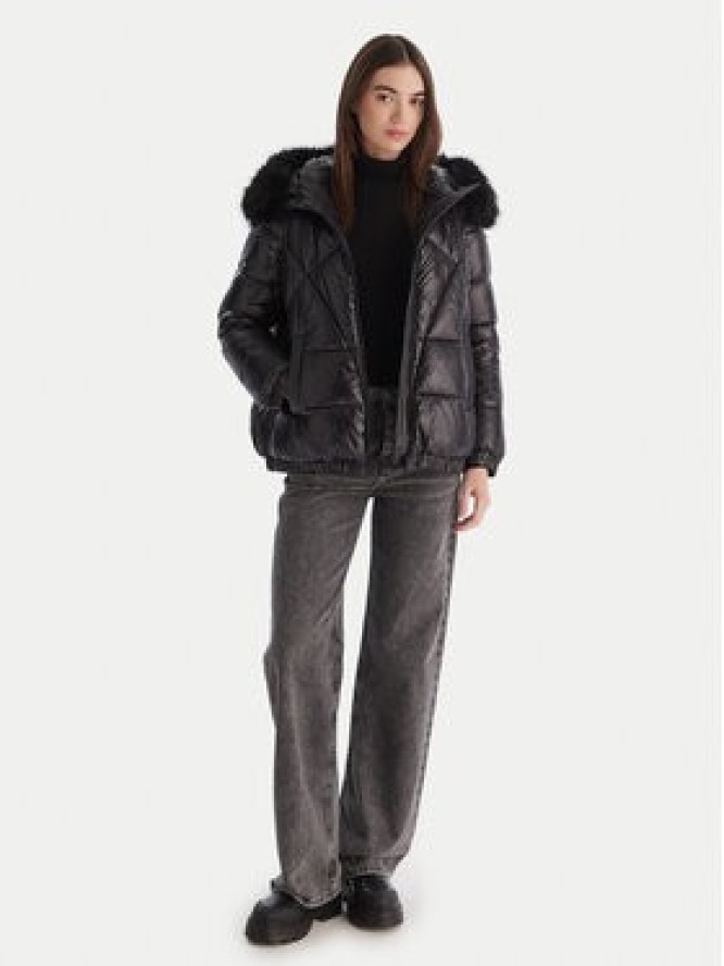 Geox Kurtka zimowa Backsie W5628S T3121 F9000 Czarny Oversize