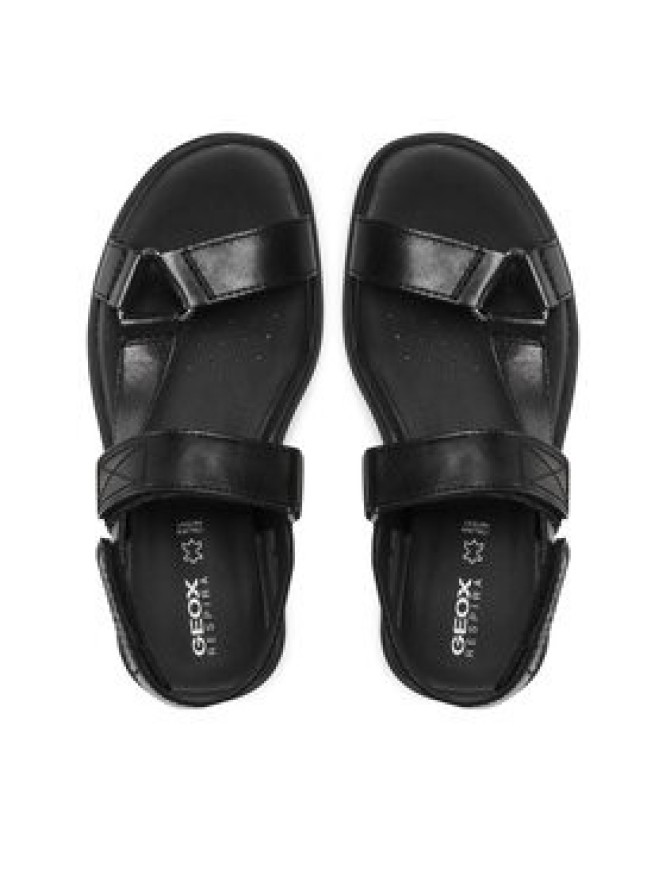 Geox Sandały D Spherica Ec5w A D25ADA 00043 C9999 Czarny