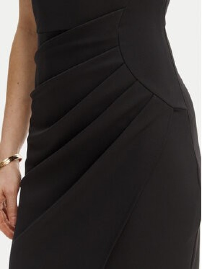 Rinascimento Sukienka koktajlowa CFC0127793003 Czarny Slim Fit