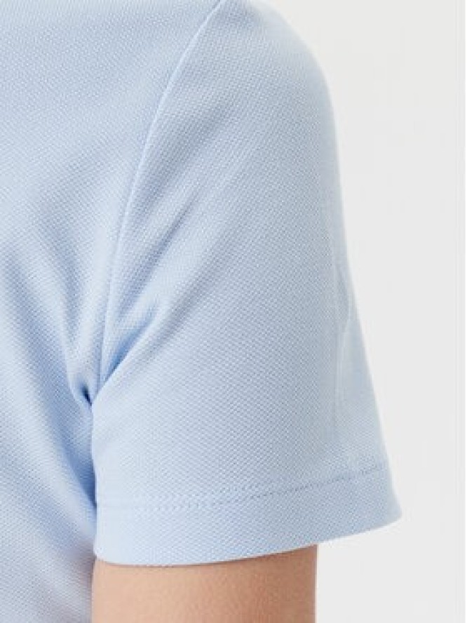 Tommy Jeans Polo Essential DW0DW20160 Błękitny Slim Fit