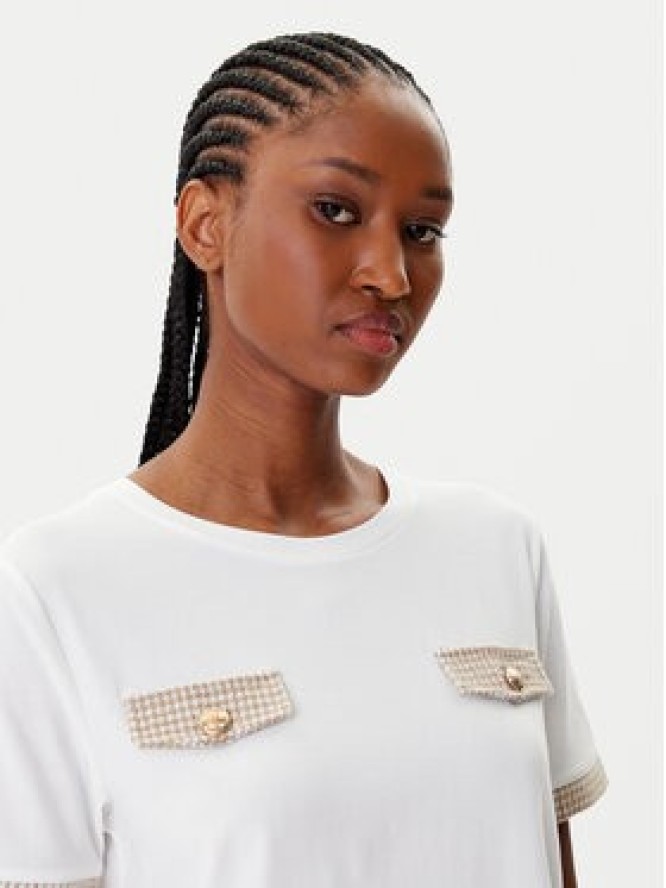 Morgan T-Shirt 252-DAEL Biały Regular Fit