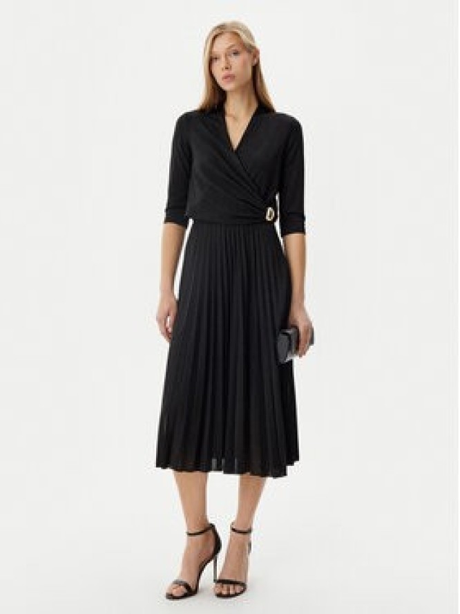 Rinascimento Sukienka koktajlowa CFC0122980003 Czarny Regular Fit