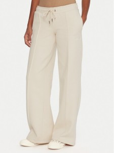 Guess Jeans Spodnie dresowe W5BB04 KC811 Beżowy Wide Leg