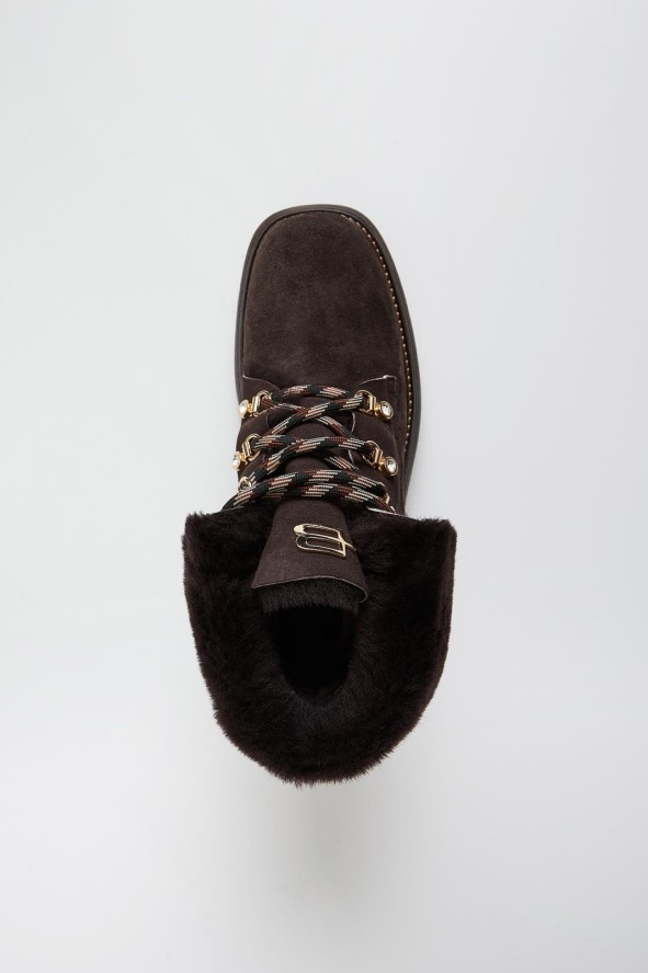 Trapery damskie zamszowe BALDININI