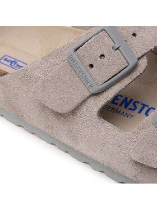 Birkenstock Klapki Arizona 1020557 Szary
