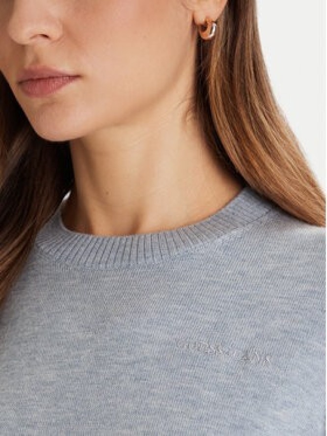 Guess Jeans Sweter W4BR83 Z3HO2 Błękitny Regular Fit