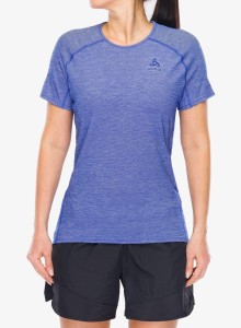 Koszulka do biegania damska Odlo X-Alp PW 115 T-Shirt Crew Neck S/S