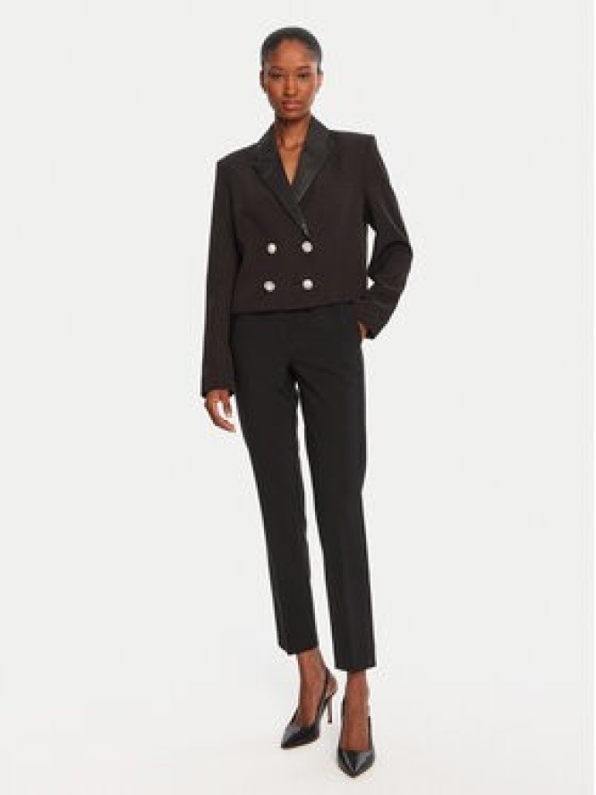 Lola Casademunt by Maite Marynarka MF2502003 Czarny Regular Fit