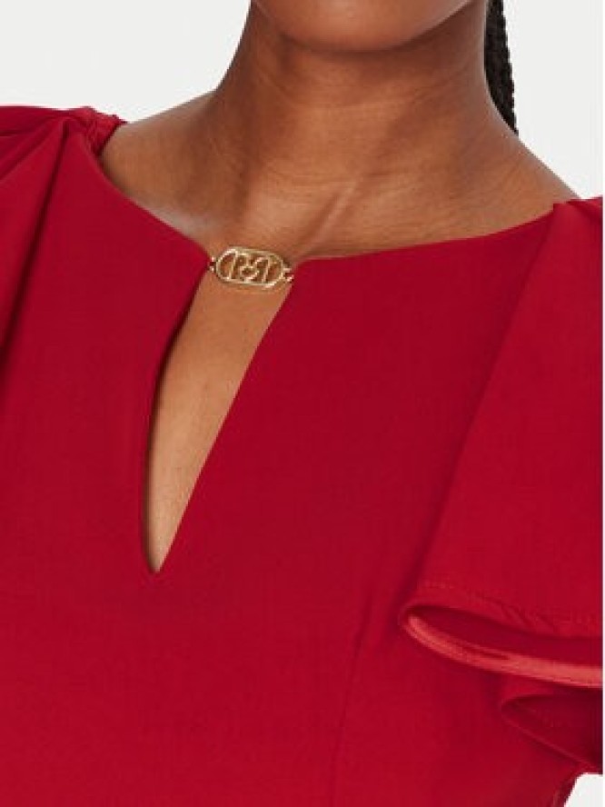 Rinascimento Kombinezon CFC0125317003 Czerwony Regular Fit