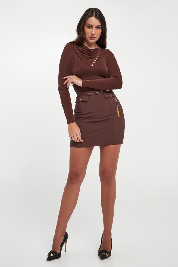 Bluzka damska w prążki ELISABETTA FRANCHI