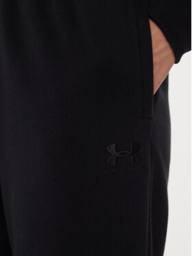 Under Armour Spodnie dresowe Ua Icon 6003676 Czarny Loose Fit