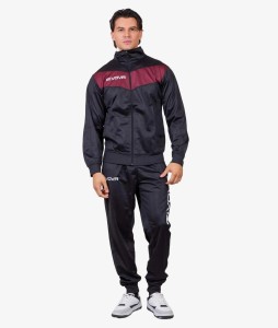 Zestaw sportowy Givova Visa Triacetato Czarny/wino