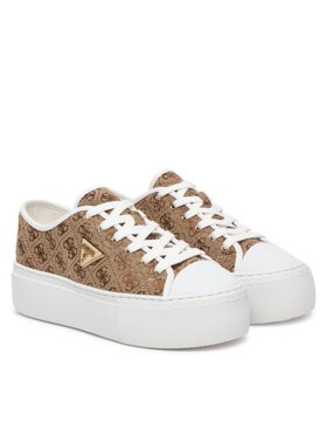 Guess Trampki FLJJZ4 FAL12 Beżowy