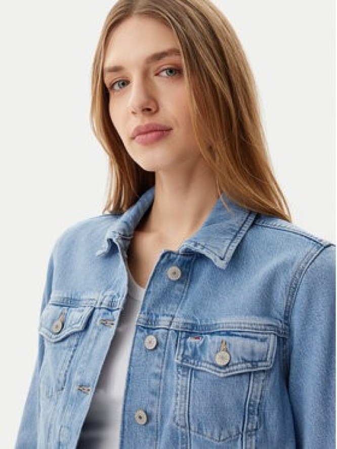 Tommy Jeans Kurtka jeansowa DW0DW20123 Niebieski Regular Fit