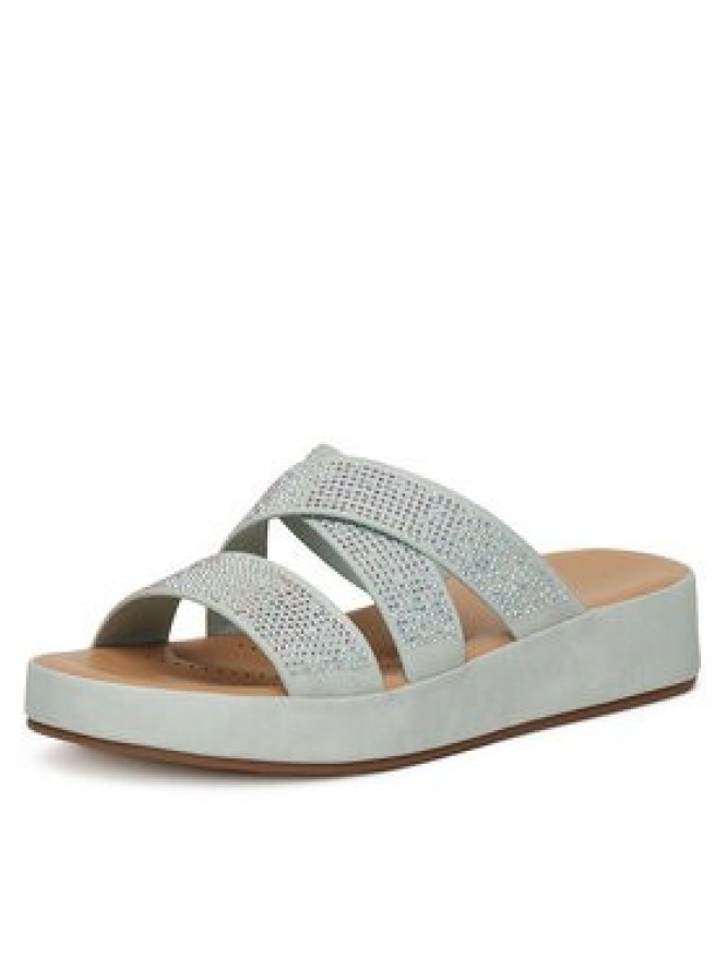 Clara Barson Klapki R23SS06671 Niebieski