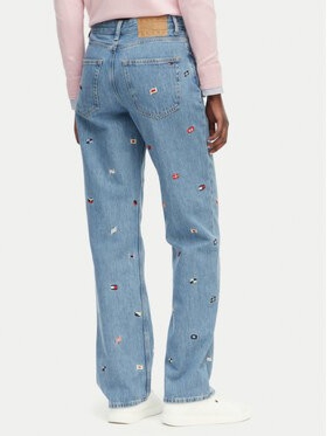 Tommy Jeans Jeansy Layla DW0DW23100 Niebieski Slim Fit