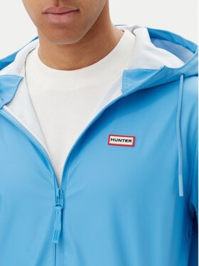 Hunter Kurtka przeciwdeszczowa Andrea Unisex HARU0002246 Niebieski Regular Fit