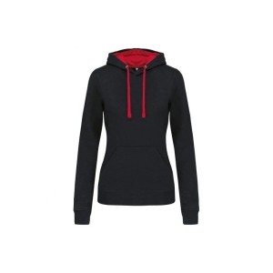 Bluza damska z kapturem Kariban Contrastée