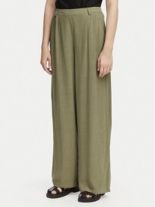 ONLY Spodnie materiałowe Lemmia 15370398 Zielony Regular Fit