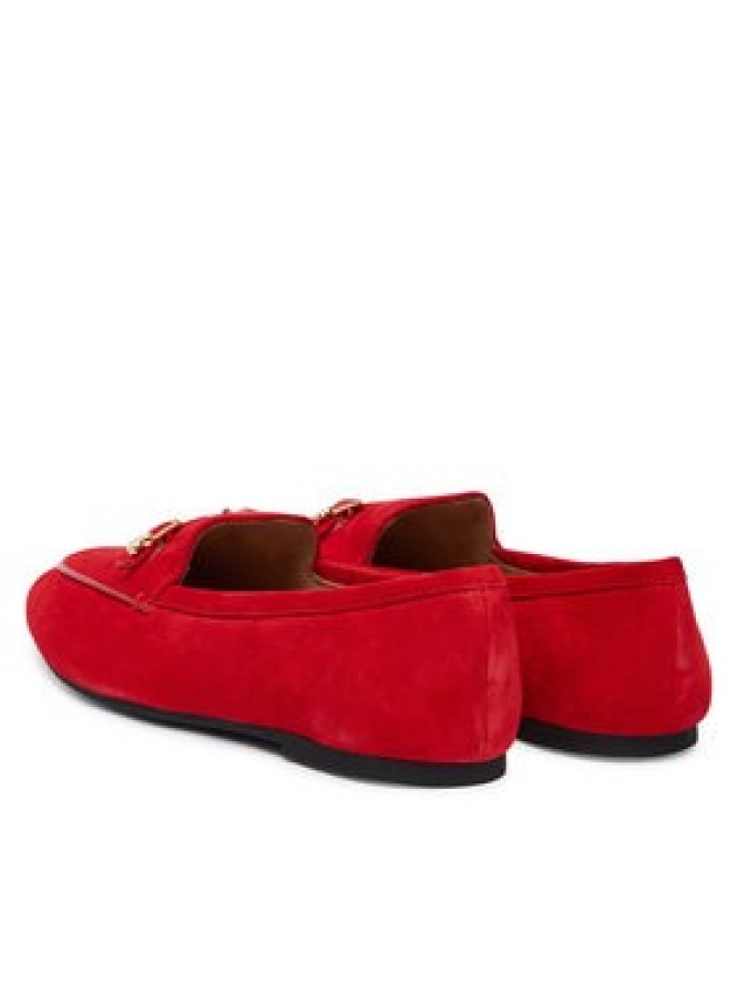LOVE MOSCHINO Loafersy JA10031G1OJA0500 Czerwony