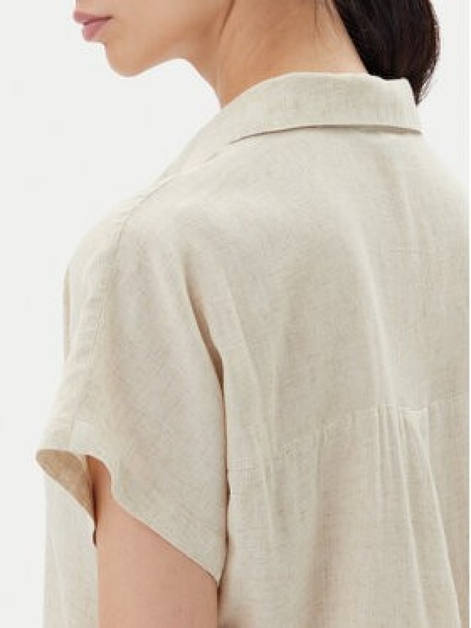 Vero Moda Koszula Thea 10333794 Beżowy Loose Fit