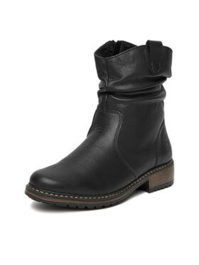 Rieker Botki Z6883-00 Czarny