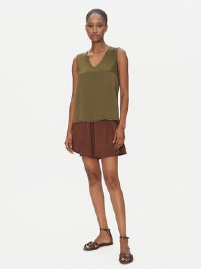 ViCOLO Bluzka TD0765 Zielony Regular Fit