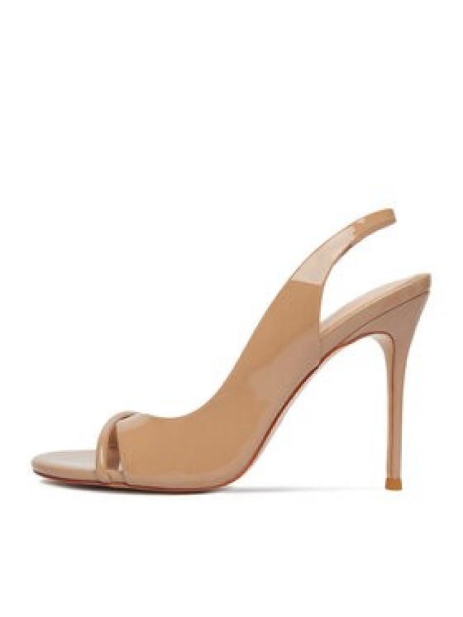 Eva Minge Sandały EO-TALIA-LT1022-201 Beżowy