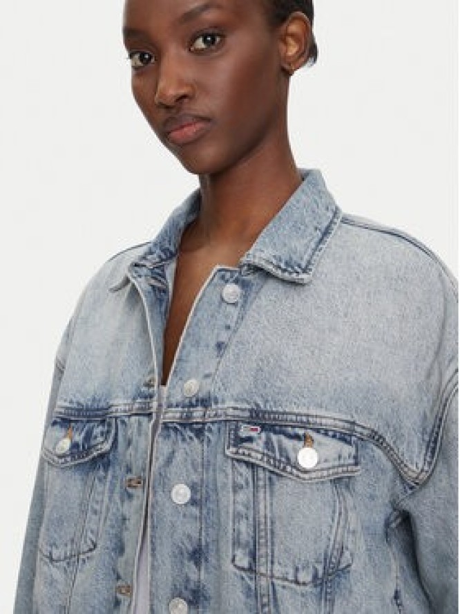 Tommy Jeans Kurtka jeansowa DW0DW21289 Niebieski Regular Fit