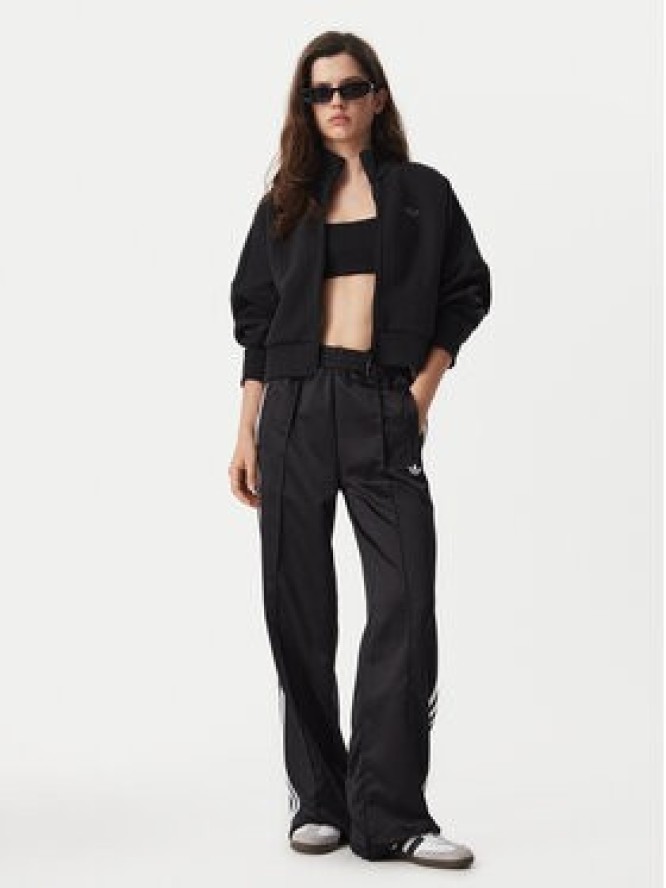 adidas Spodnie dresowe Satin Sst KS9372 Czarny Loose Fit
