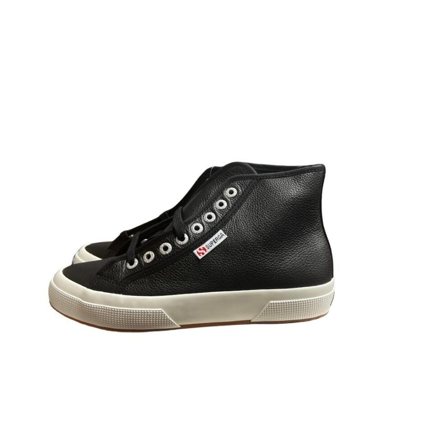 Sneakersy damskie Superga 2750 Mid Tumbled Leather