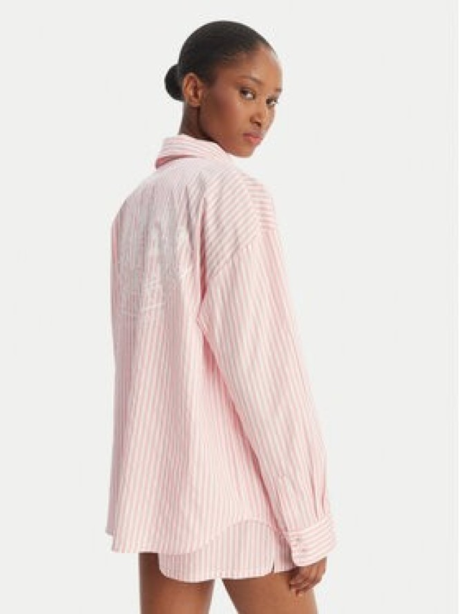 Juicy Couture Koszula Dog Crest JCYPT126861 Różowy Relaxed Fit