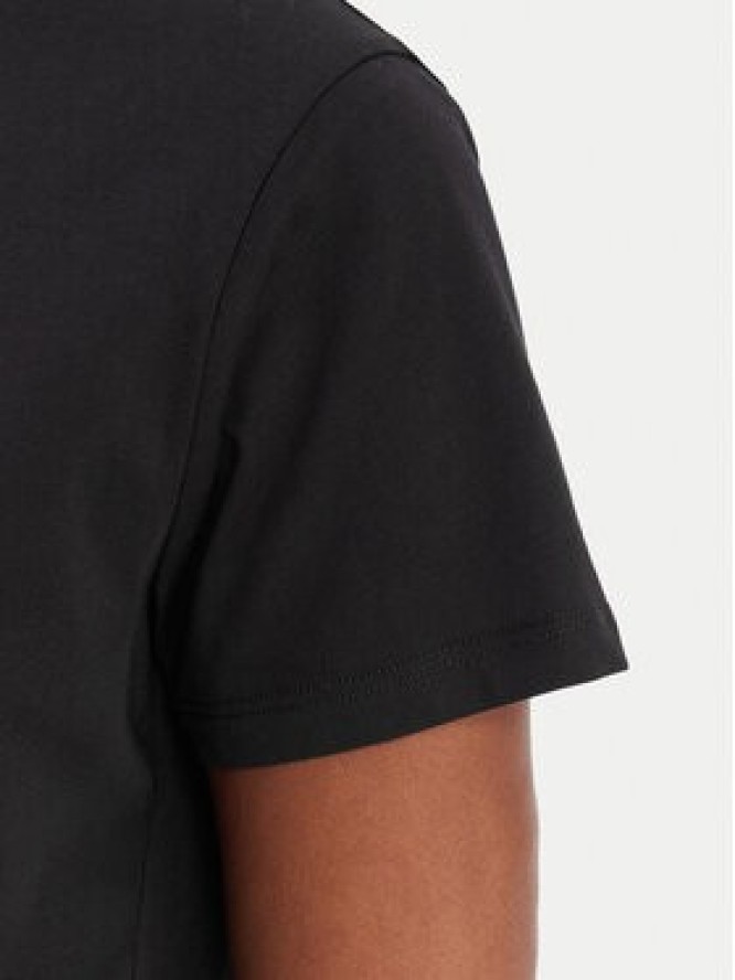 Liu Jo Sport T-Shirt TA6056 JS923 Czarny Regular Fit