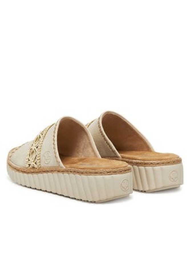 Rieker Klapki CEO-69278-60 Beżowy