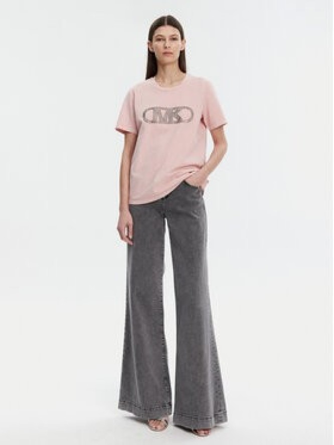 MICHAEL Michael Kors T-Shirt MS551SC491 Różowy Regular Fit