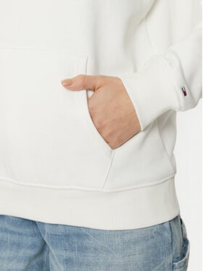 Tommy Jeans Bluza DW0DW20170 Écru Regular Fit