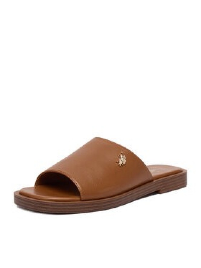 U.S. Polo Assn. Klapki EO-MARINA003W/6Y1 Brązowy