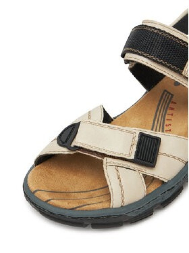 Rieker Sandały 68851-80 Beżowy