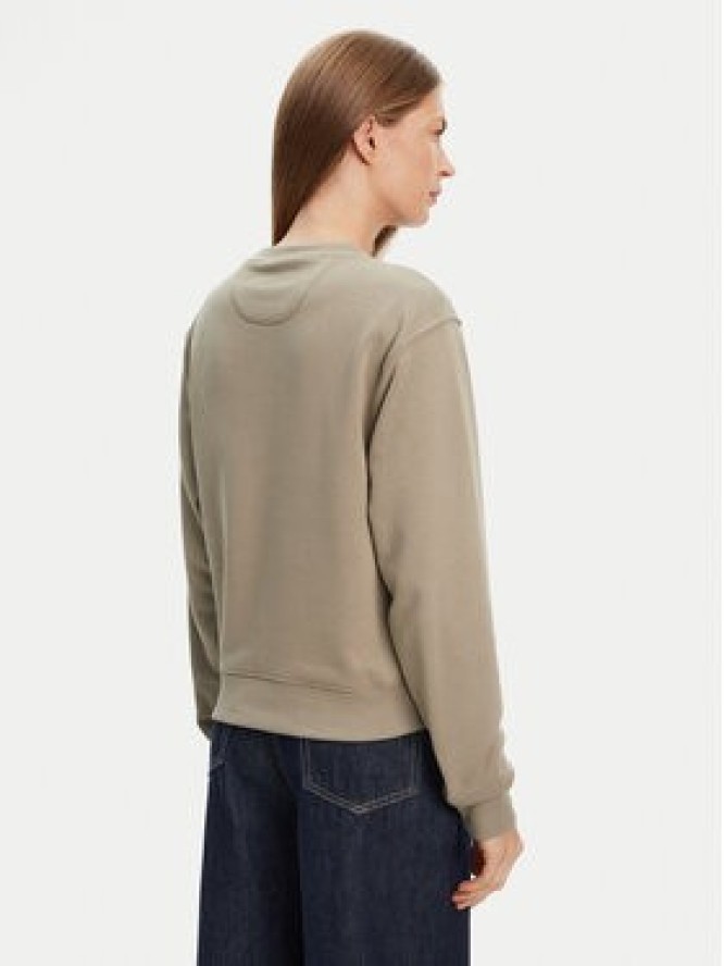 Guess Bluza W5YQ06 KB681 Zielony Regular Fit