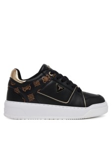 Guess Sneakersy FLTDEL FAL12 Czarny