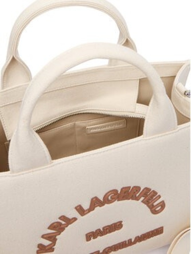 KARL LAGERFELD Torebka B2W50010 Kremowy