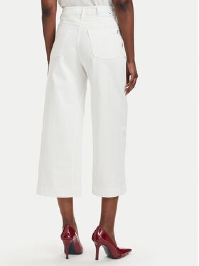 Patrizia Pepe Jeansy 2P1756/D107-W146 Biały Relaxed Fit