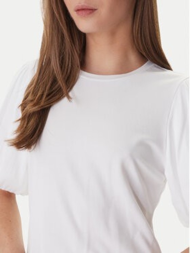 DKNY Bluzka P6BH7ENV Biały Regular Fit