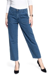 SPODNIE DAMSKIE LEE MILITARY WIDE LEG MID JELT L31UKEGT 112107303